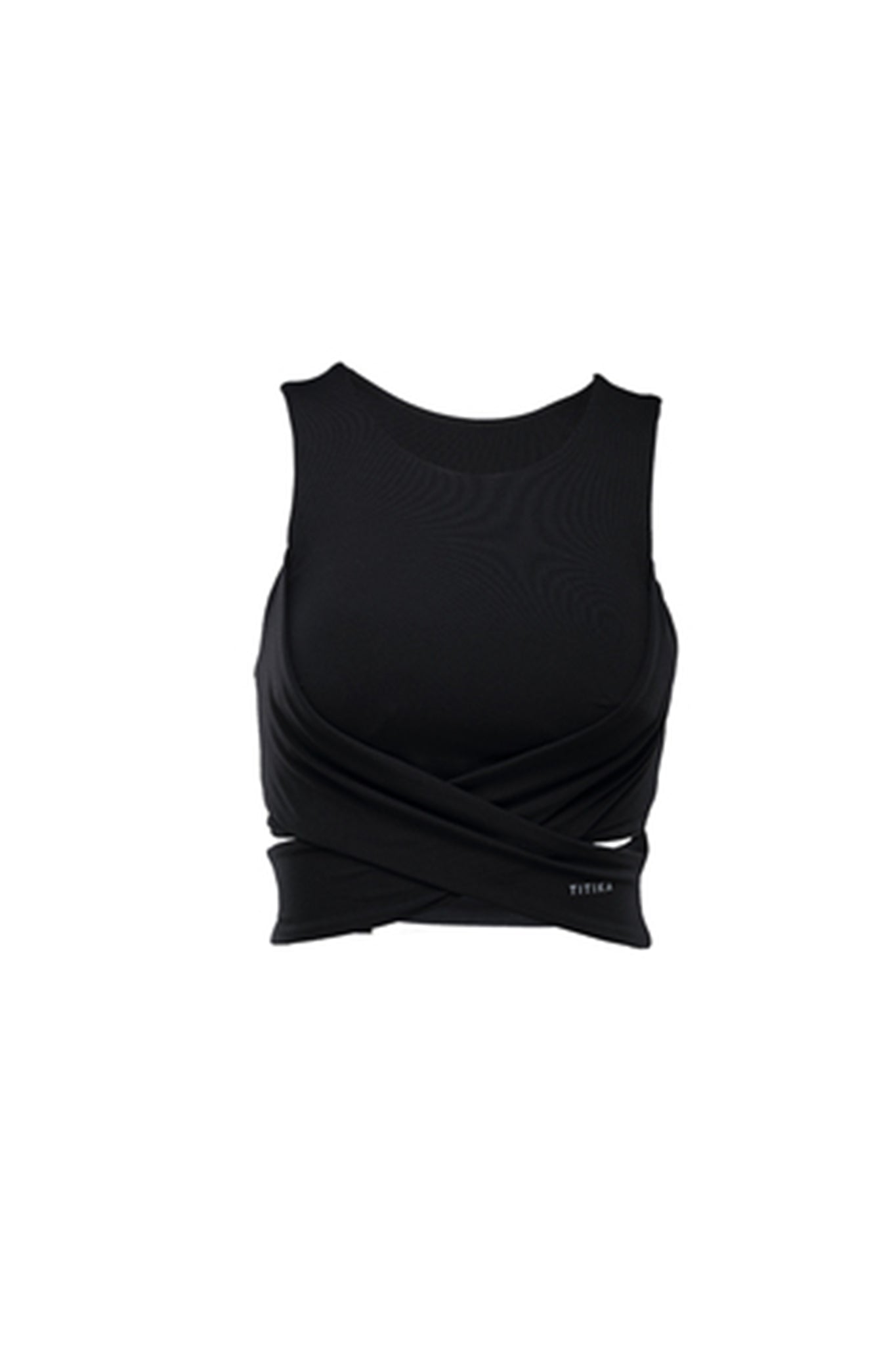 Monique Crop Top I - White/Black