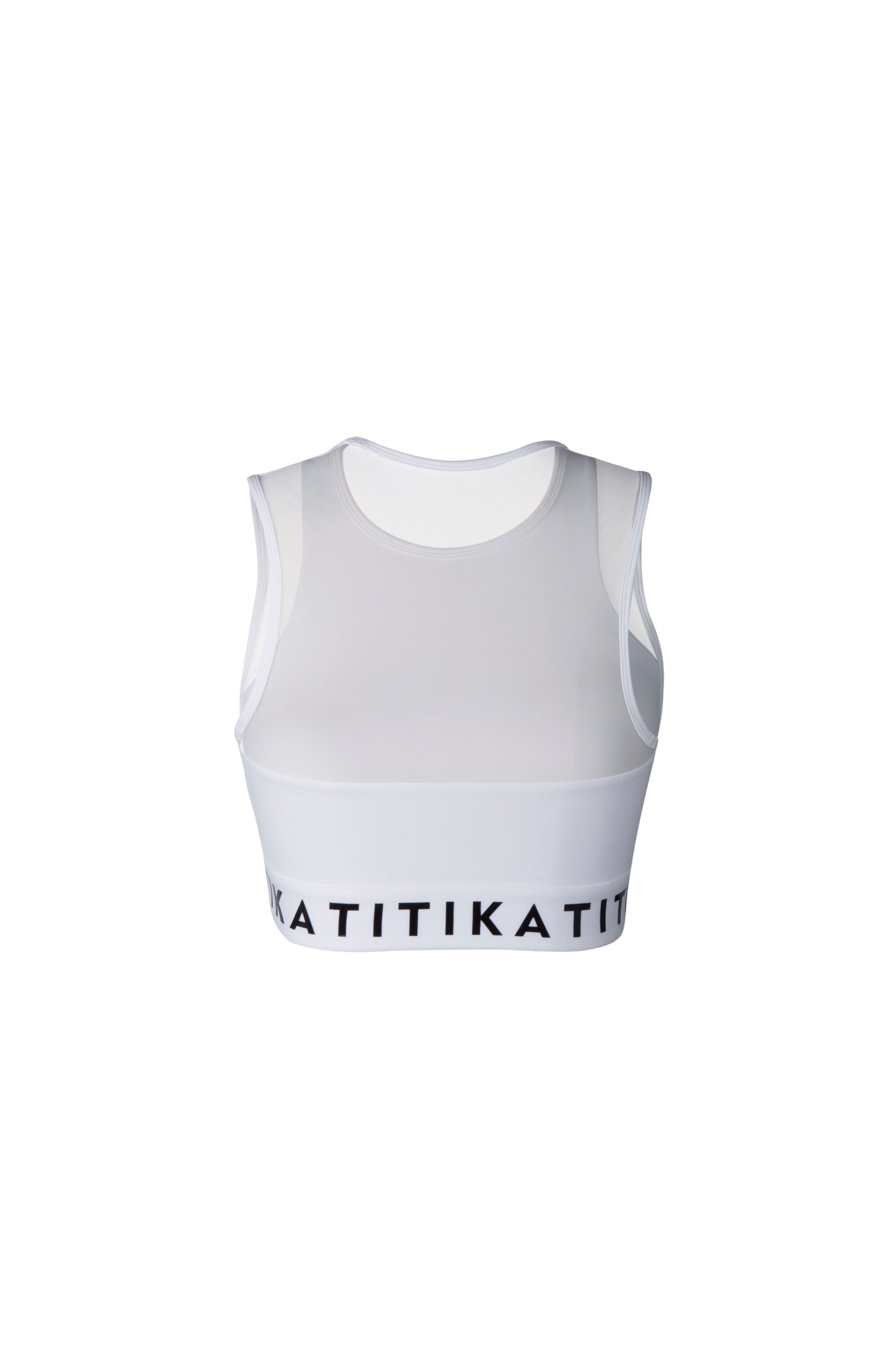 Gatten Medium Impact Bra - White